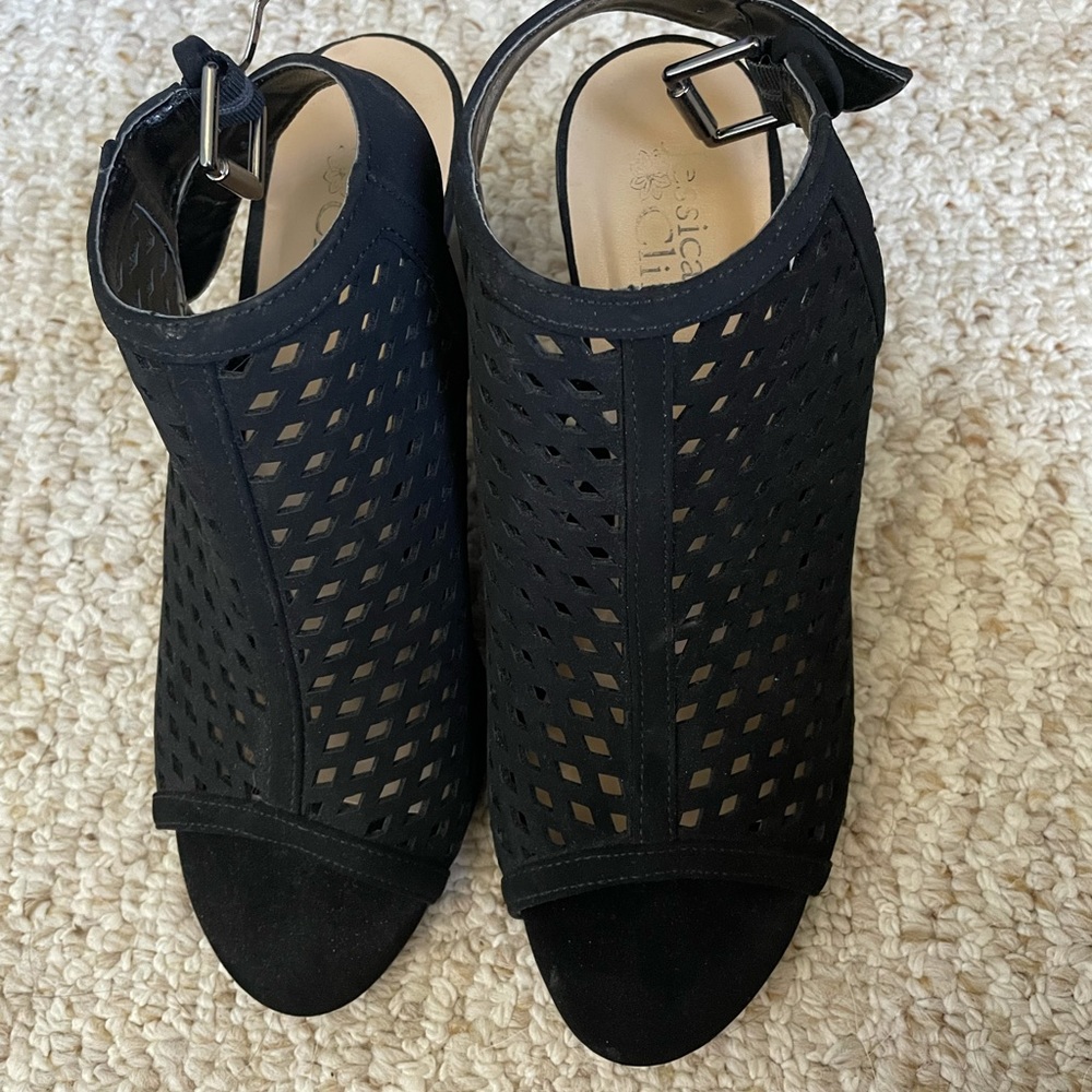 Black heels
